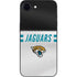 NFL Jacksonville Jaguars White Striped iPhone 16e Skin