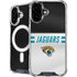 NFL Jacksonville Jaguars White Striped iPhone 17 MagSafe Case