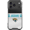 NFL Jacksonville Jaguars White Striped iPhone 18 Pro Clear Case
