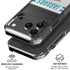 NFL Jacksonville Jaguars White Striped iPhone 18 Pro Clear Case