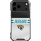 NFL Jacksonville Jaguars White Striped iPhone 18 Pro Max Clear Case