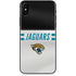NFL Jacksonville Jaguars White Striped iPhone XS Skin