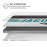 NFL Jacksonville Jaguars White Striped MacBook Pro 14in (2021-24) Case plus Skin