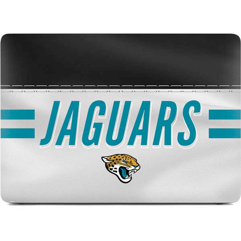 NFL Jacksonville Jaguars White Striped Apple MacBook Pro 16-inch Skin