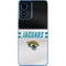 NFL Jacksonville Jaguars White Striped Moto G Play 4G (2024) Skin