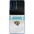 NFL Jacksonville Jaguars White Striped Moto G Play 4G (2024) Skin