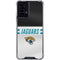 NFL Jacksonville Jaguars White Striped Moto G Power 5G (2024) Clear Case