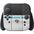 NFL Jacksonville Jaguars White Striped Nintendo Switch 2 (2025) with Joy-Con Skin