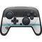 NFL Jacksonville Jaguars White Striped Nintendo Switch 2 (2025) Pro Controller Skin