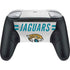 NFL Jacksonville Jaguars White Striped Nintendo Switch 2 (2025) Pro Controller Skin
