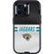 NFL Jacksonville Jaguars White Striped Otterbox Defender iPhone Skin