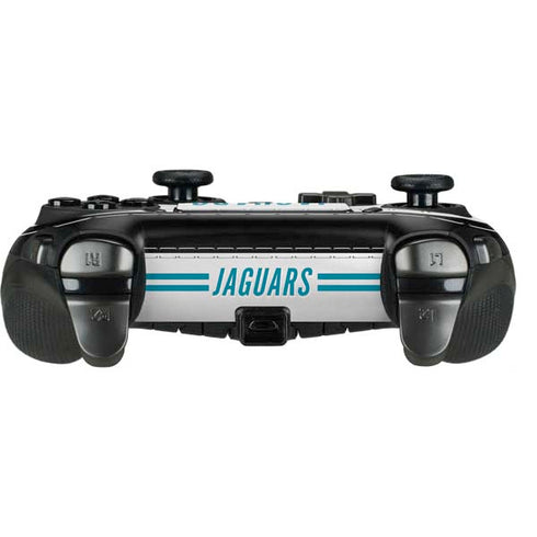 NFL Jacksonville Jaguars White Striped PlayStation Scuf Vantage 2 Controller Skin