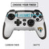 NFL Jacksonville Jaguars White Striped PlayStation Scuf Vantage 2 Controller Skin