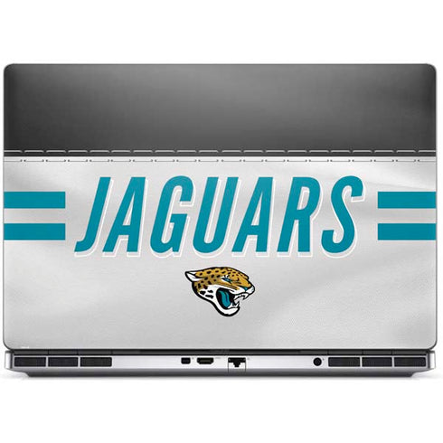 NFL Jacksonville Jaguars White Striped Dell Precision Skin