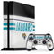 NFL Jacksonville Jaguars White Striped PS4 Console and Controller Bundle Skin