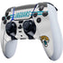 NFL Jacksonville Jaguars White Striped PS5 DualSense Edge Pro Controller Skin