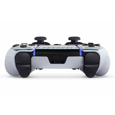 NFL Jacksonville Jaguars White Striped PS5 DualSense Edge Pro Controller Skin