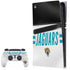 NFL Jacksonville Jaguars White Striped PS5 Pro Bundle Skin