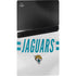 NFL Jacksonville Jaguars White Striped PS5 Pro Disk Console Skin