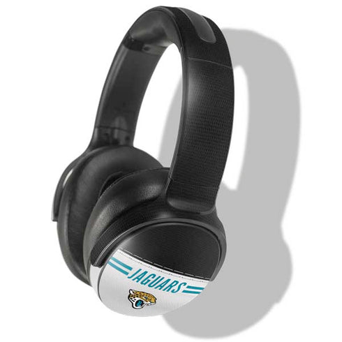 NFL Jacksonville Jaguars White Striped Skullcandy Venue Skin