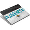NFL Jacksonville Jaguars White Striped Surface Book Skin