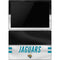 NFL Jacksonville Jaguars White Striped Surface Pro 6 Skin