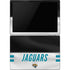 NFL Jacksonville Jaguars White Striped Surface Pro 6 Skin