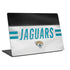 NFL Jacksonville Jaguars White Striped Laptop Skins