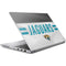 NFL Jacksonville Jaguars White Striped HP ZBook Fury 16 G10 Skin
