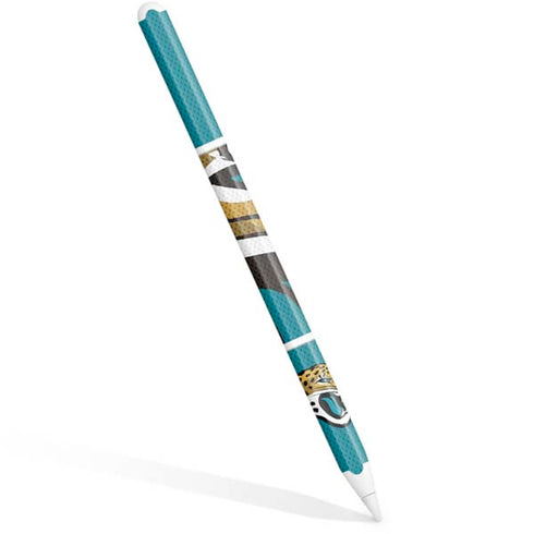 NFL Jacksonville Jaguars Zone Block Apple Pencil (2nd Gen 2019) Skin