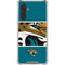 NFL Jacksonville Jaguars Zone Block Galaxy A17 Clear Case