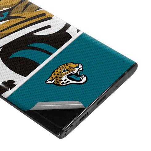 NFL Jacksonville Jaguars Zone Block Galaxy Note 10 Plus Skin