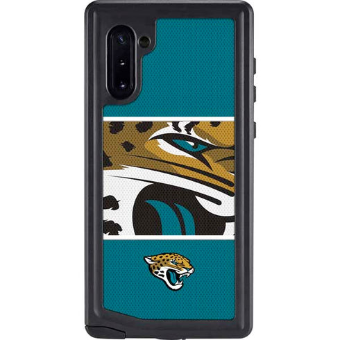NFL Jacksonville Jaguars Zone Block Galaxy Cases