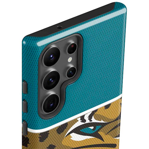 NFL Jacksonville Jaguars Zone Block Galaxy S23 Ultra Pro Case