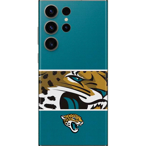 NFL Jacksonville Jaguars Zone Block Galaxy Skins