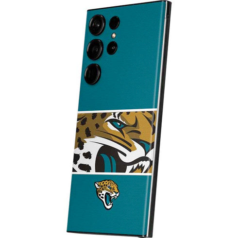 NFL Jacksonville Jaguars Zone Block Galaxy Skins