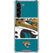 NFL Jacksonville Jaguars Zone Block Galaxy S24 FE Clear Case