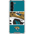 NFL Jacksonville Jaguars Zone Block Galaxy S24 FE Clear Case
