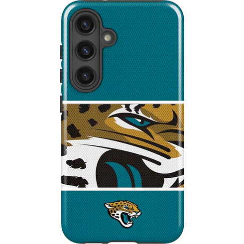 NFL Jacksonville Jaguars Zone Block Galaxy S25 Plus Impact Case