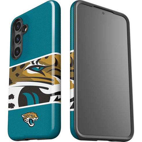 NFL Jacksonville Jaguars Zone Block Galaxy S25 Plus Impact Case