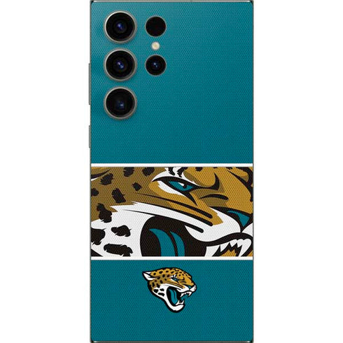 NFL Jacksonville Jaguars Zone Block Galaxy S24 Ultra Skin