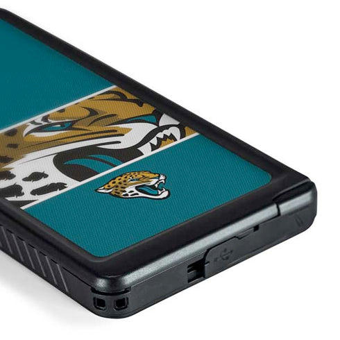 NFL Jacksonville Jaguars Zone Block Galaxy S24 Ultra Waterproof Case
