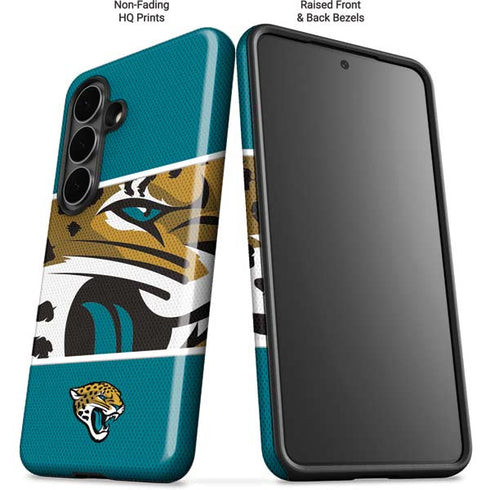 NFL Jacksonville Jaguars Zone Block Galaxy S26 Plus Impact Case