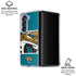 NFL Jacksonville Jaguars Zone Block Galaxy Z Fold6 Clear Case