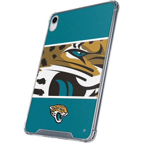 NFL Jacksonville Jaguars Zone Block iPad 11th Gen (2025) Clear Case