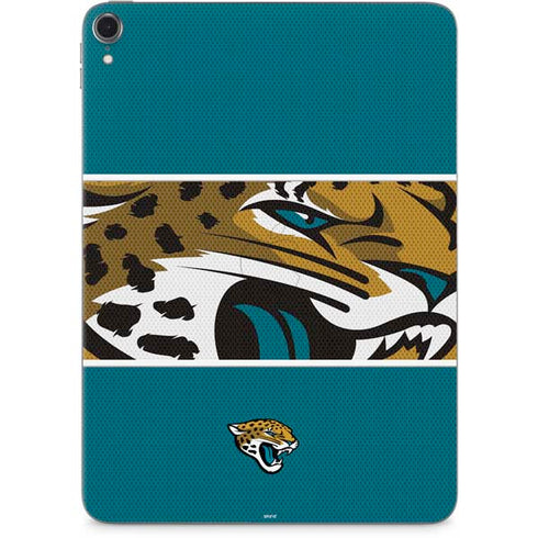 NFL Jacksonville Jaguars Zone Block Apple iPad Pro Skin