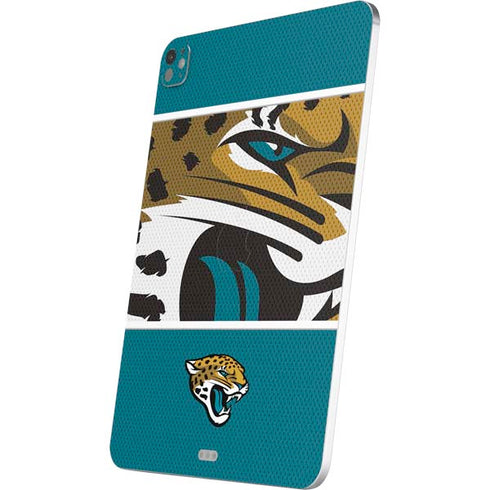 NFL Jacksonville Jaguars Zone Block iPad Pro 13in M4 (2024) Skin
