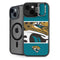 NFL Jacksonville Jaguars Zone Block iPhone 14 Kickstand Case
