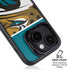 NFL Jacksonville Jaguars Zone Block iPhone 15 Plus Kickstand Case