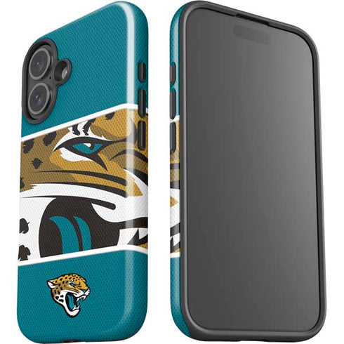 NFL Jacksonville Jaguars Zone Block iPhone 16 Impact Case